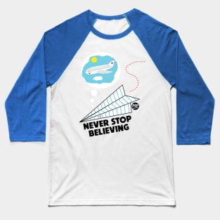 PAPER AIRPLANE Baseball T-Shirt